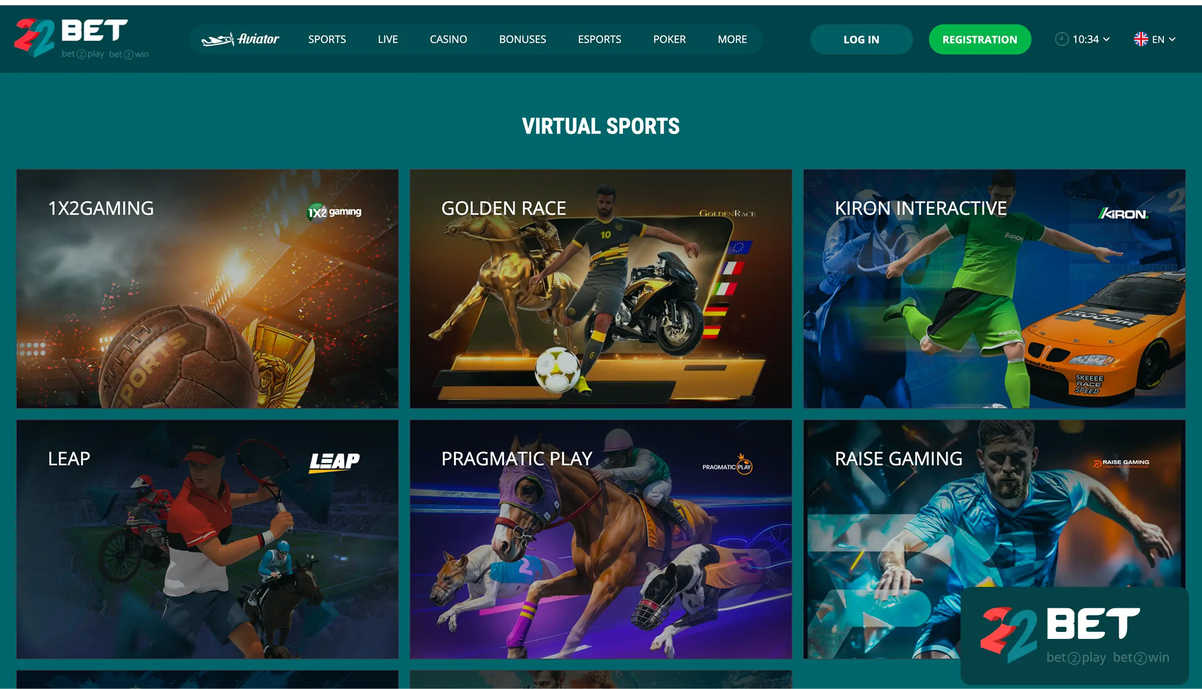22Bet Live Sport Games